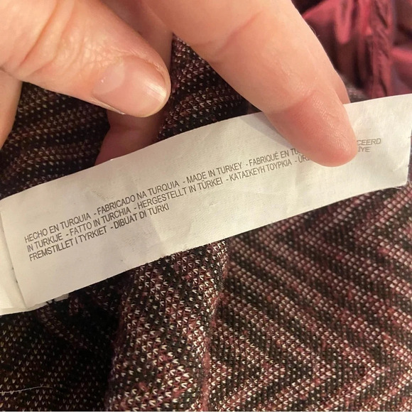 Zara women’s ‎ chevron striped dress in size small - Picture 8 of 8